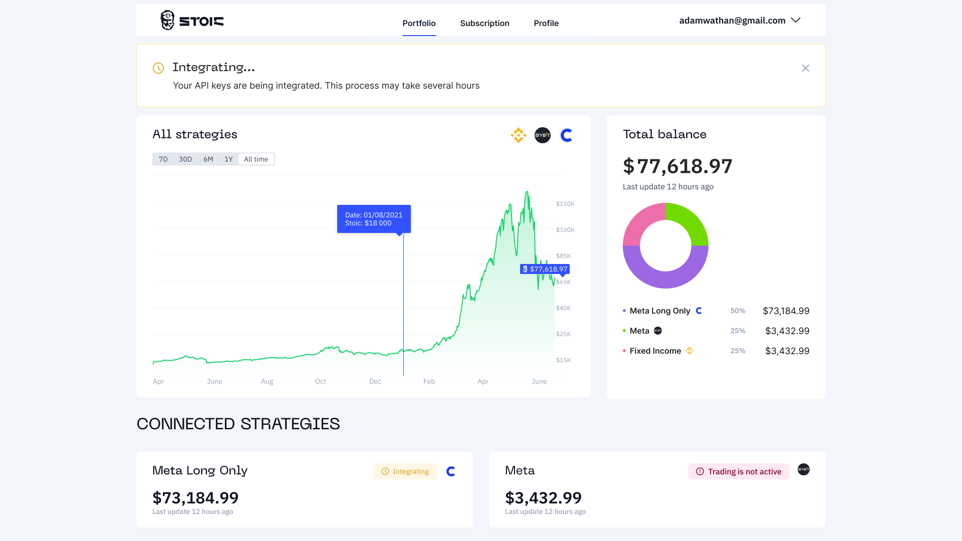 Robô de Negociação de Criptomoedas - IA Automatizada para Negociação de  Criptomoedas | Stoic AI